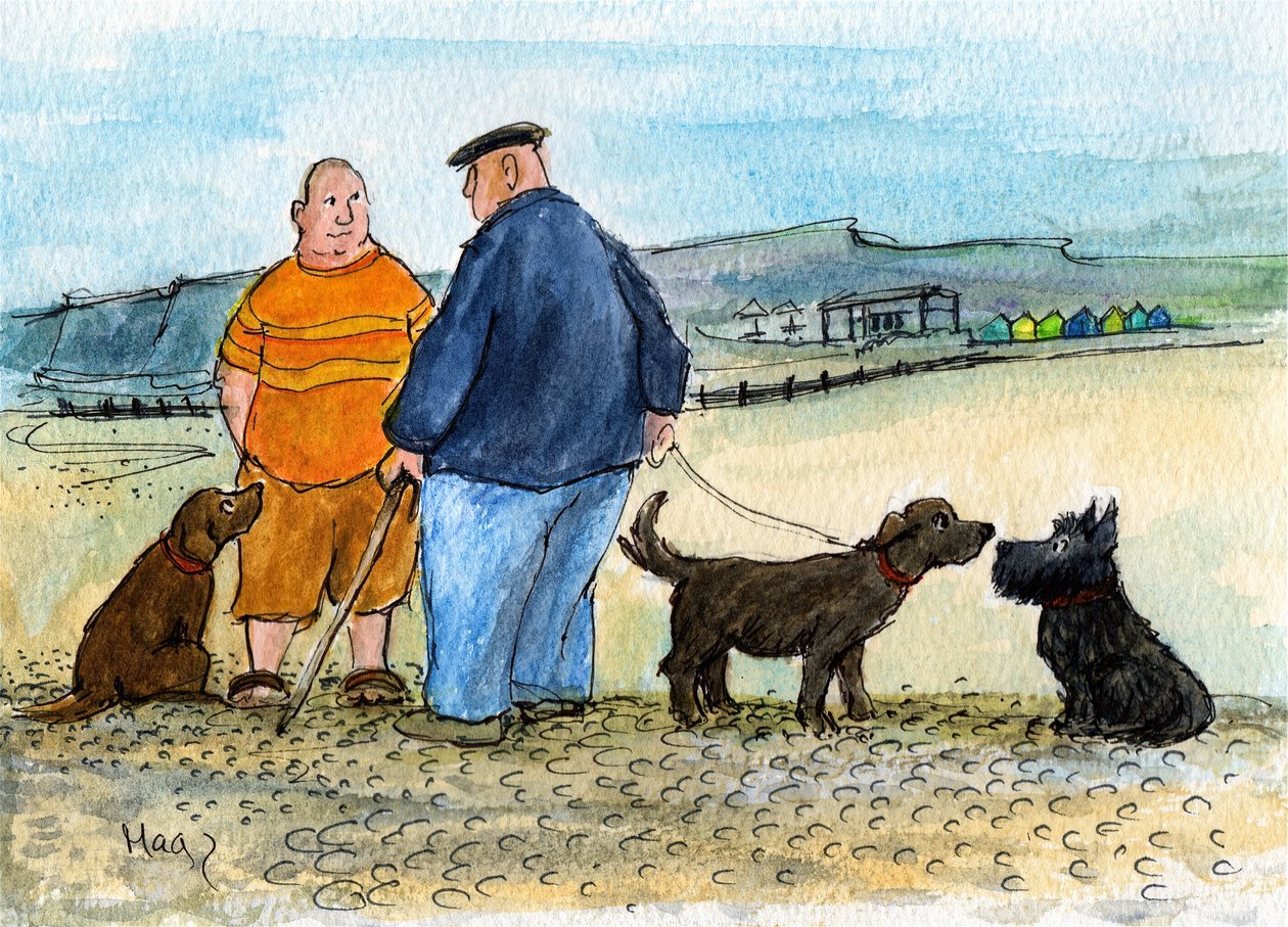 Pozdravy ze zátoky Minnis Bay od Margaret Loxton
