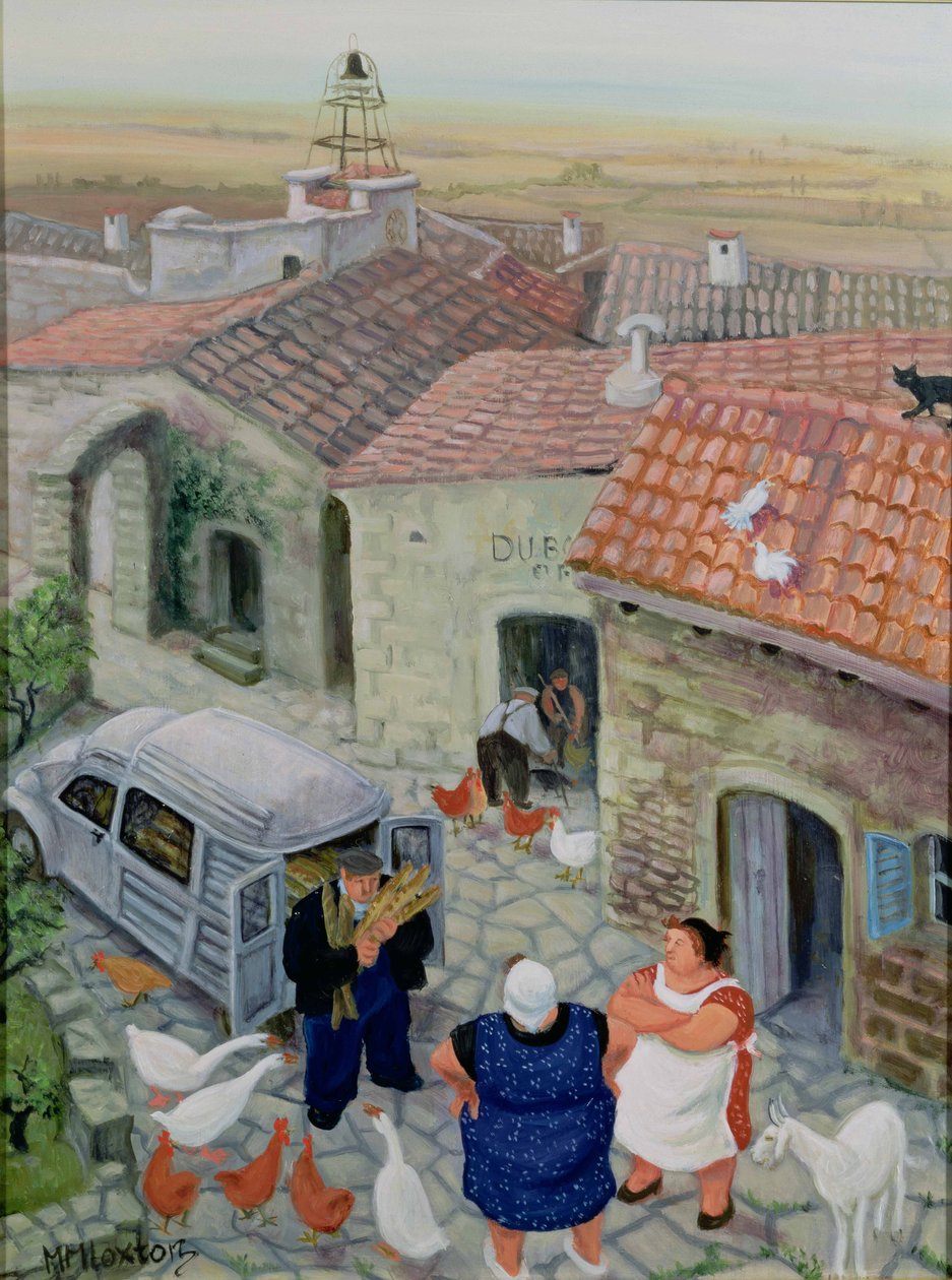 Pekař (olej na plátně) od Margaret Loxton
