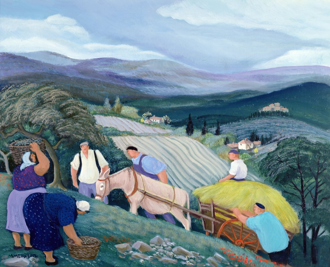 Vůz na seno od Margaret Loxton