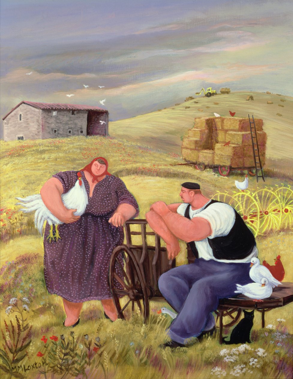 Obrovský kohout od Margaret Loxton