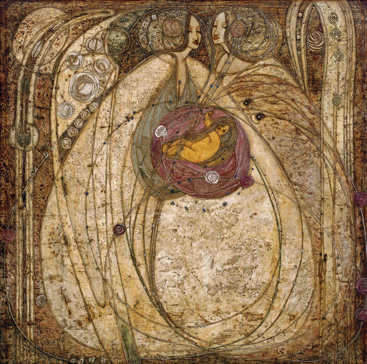 Srdce růže od Margaret MacDonald Mackintosh