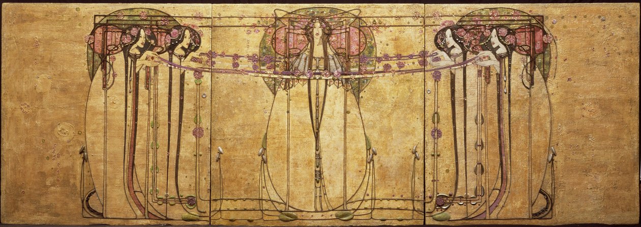 Toukokuun kuningatar od Margaret MacDonald Mackintosh
