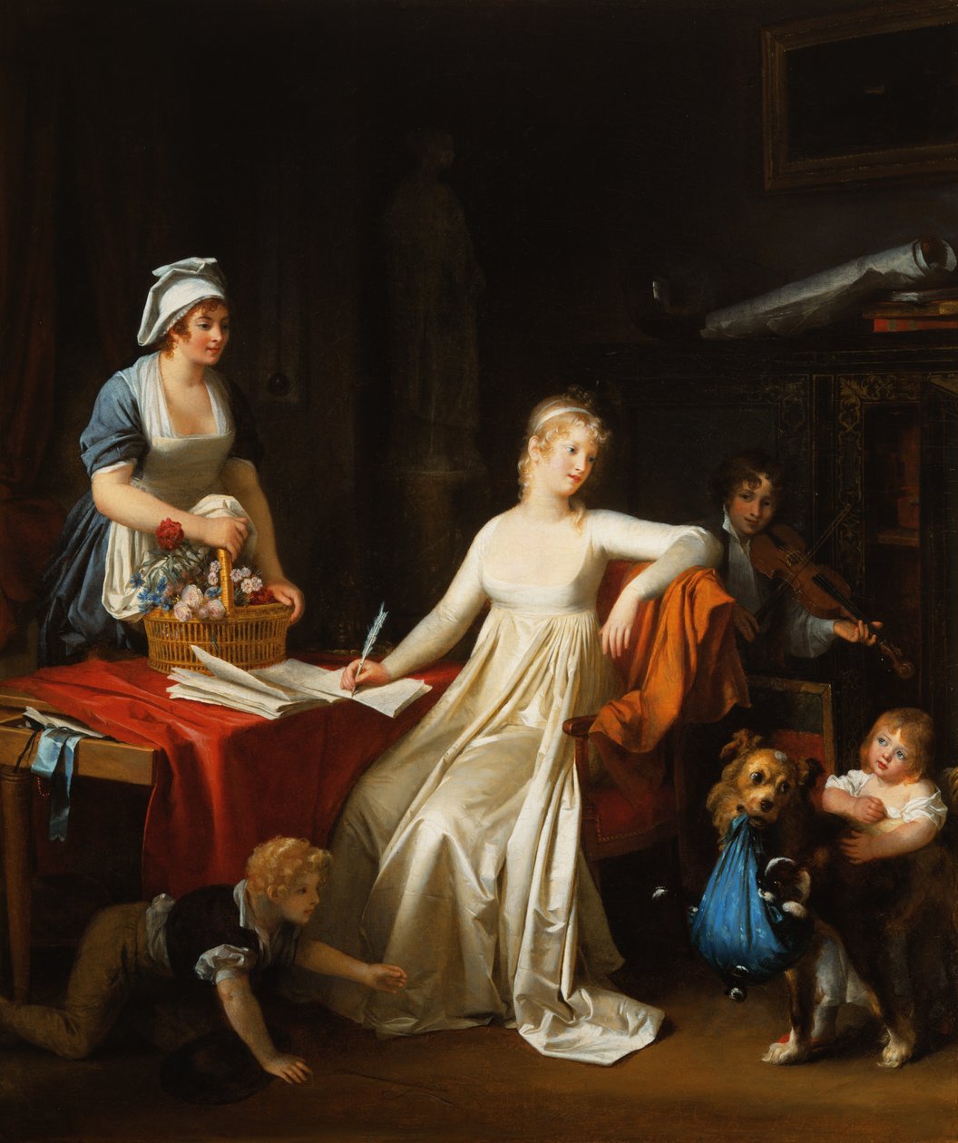 Přerušení, kolem roku 1800 od Marguerite Gerard