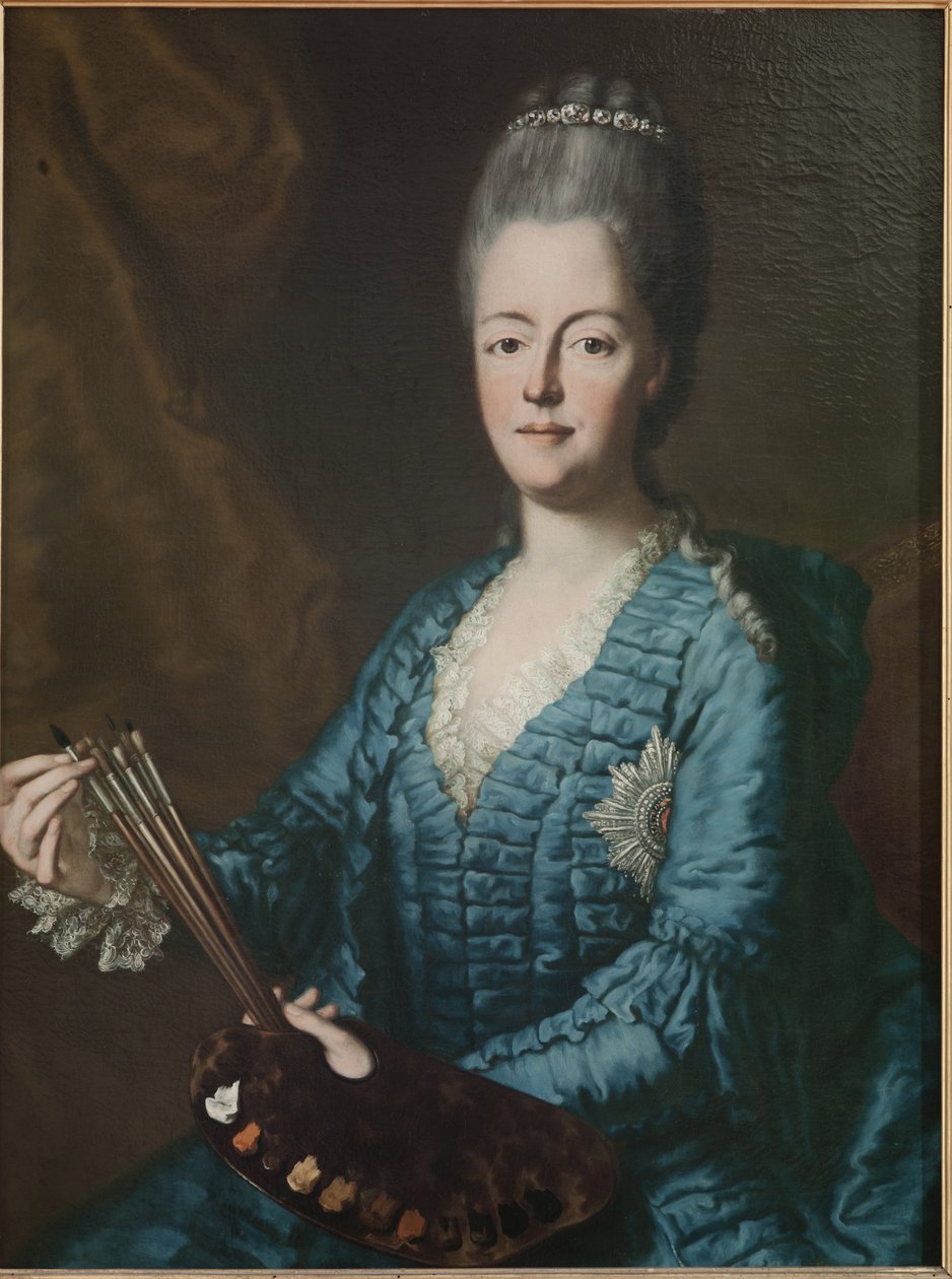 Autoportrét, 1772 od Maria Antonia Walpurgis Symphorosa