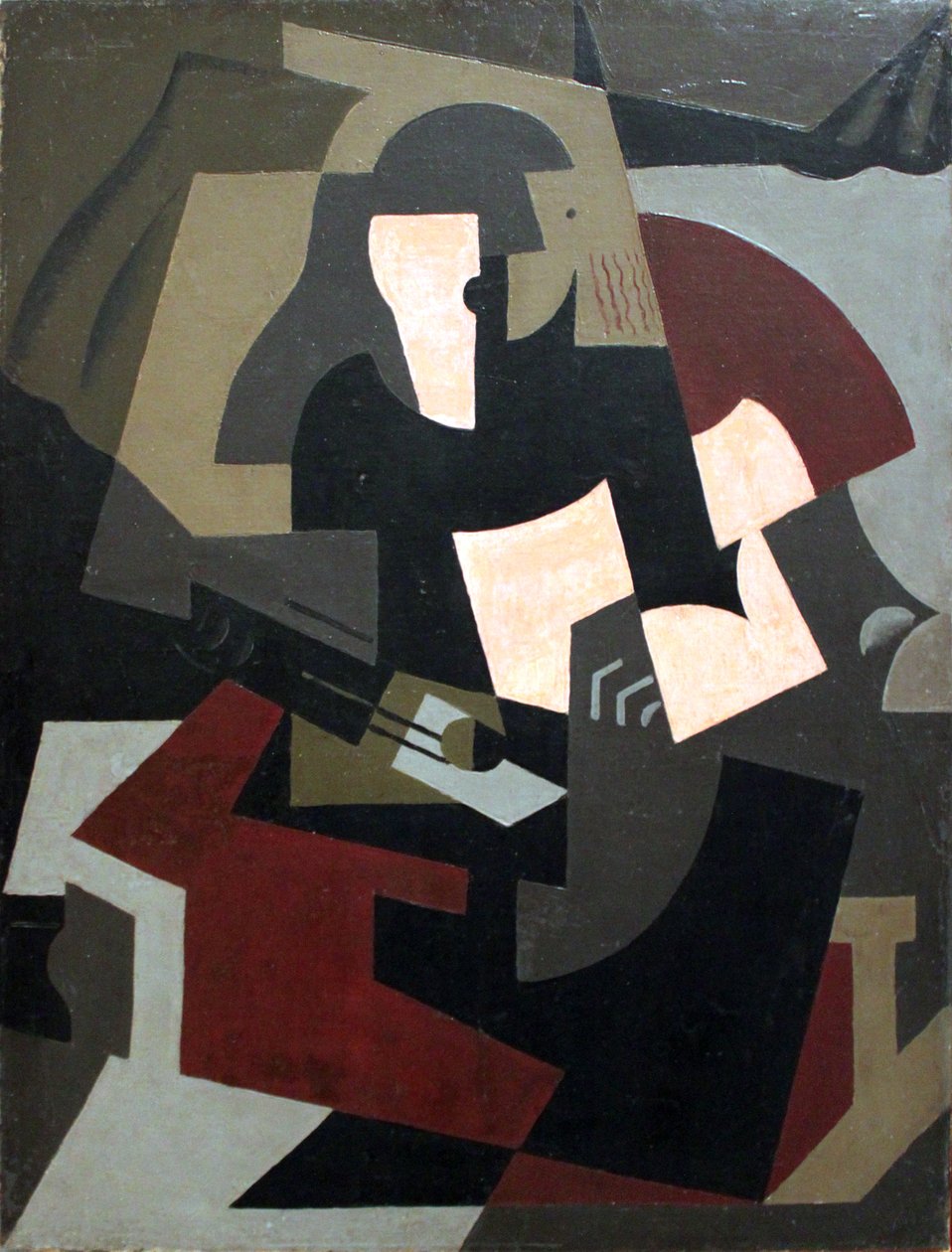 Žena s kytarou od Maria Blanchard