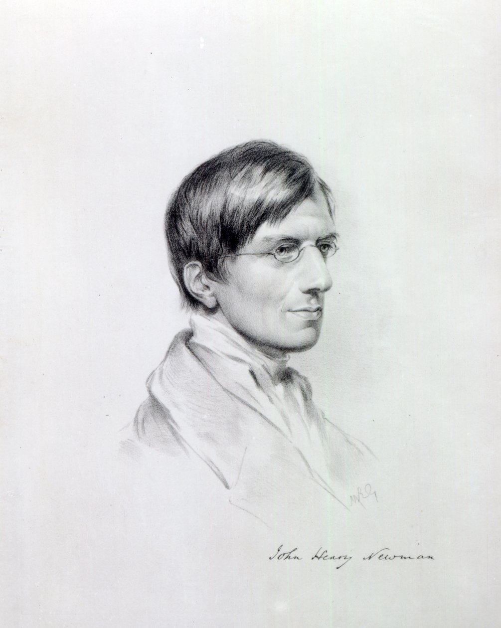 The Very Rev. J.H Newman, vyryl John Alfred Vinter, 1850 od Maria Giberne