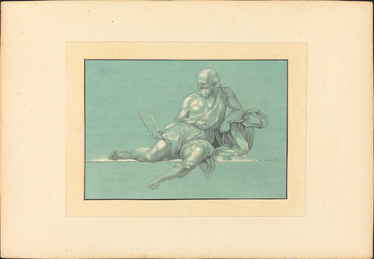 Diogenes od Maria Catharina Prestel after Giorgio Vasari after Raphael
