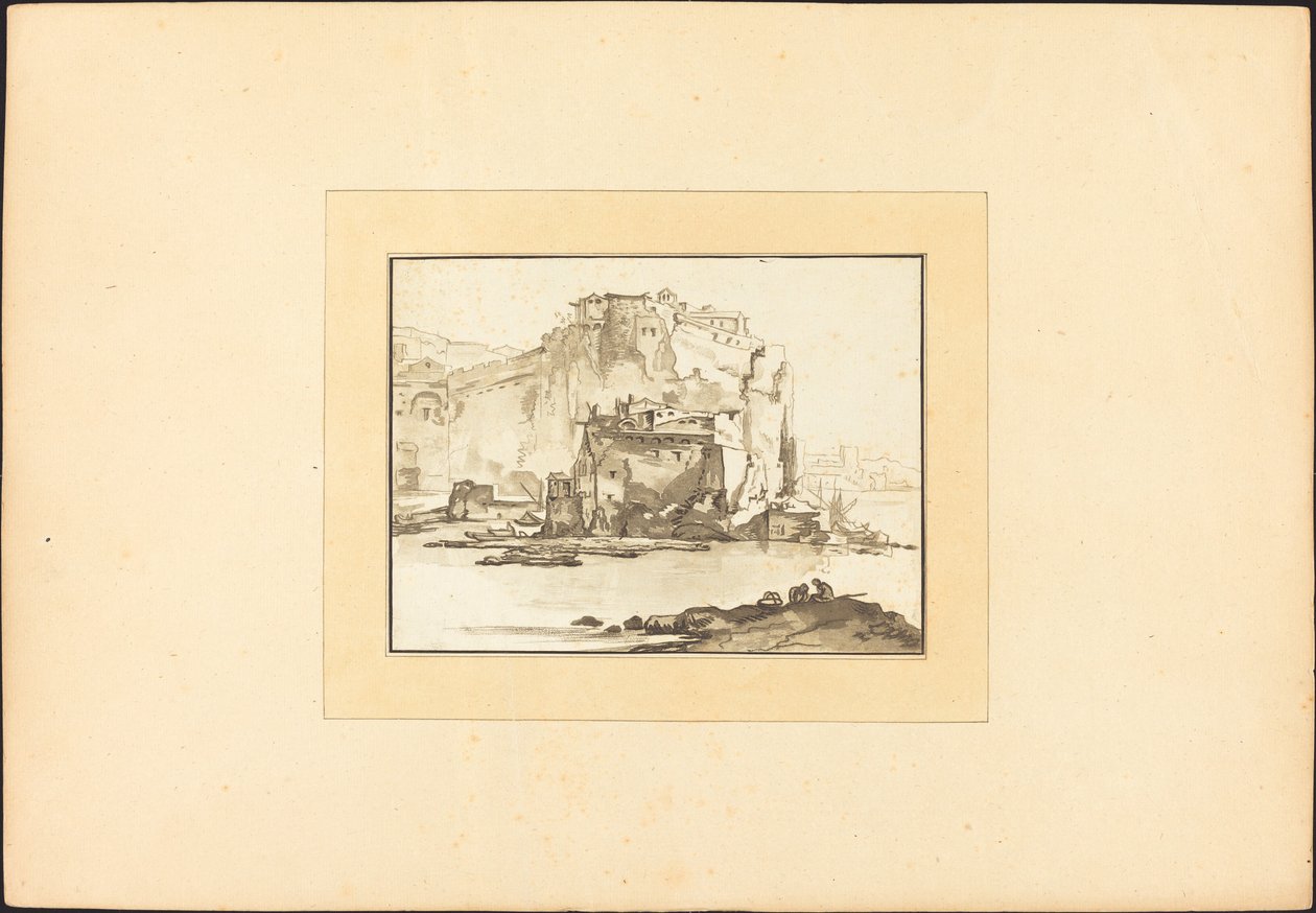 Středozemní moře od Maria Catharina Prestel after Thomas Wyck