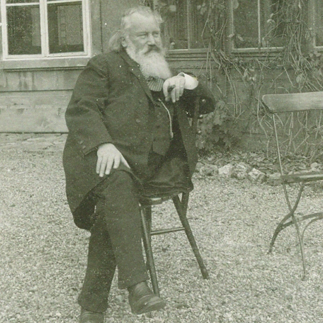 Portrét skladatele Johannese Brahmse 1833-1897, 1894 od Maria Fellinger