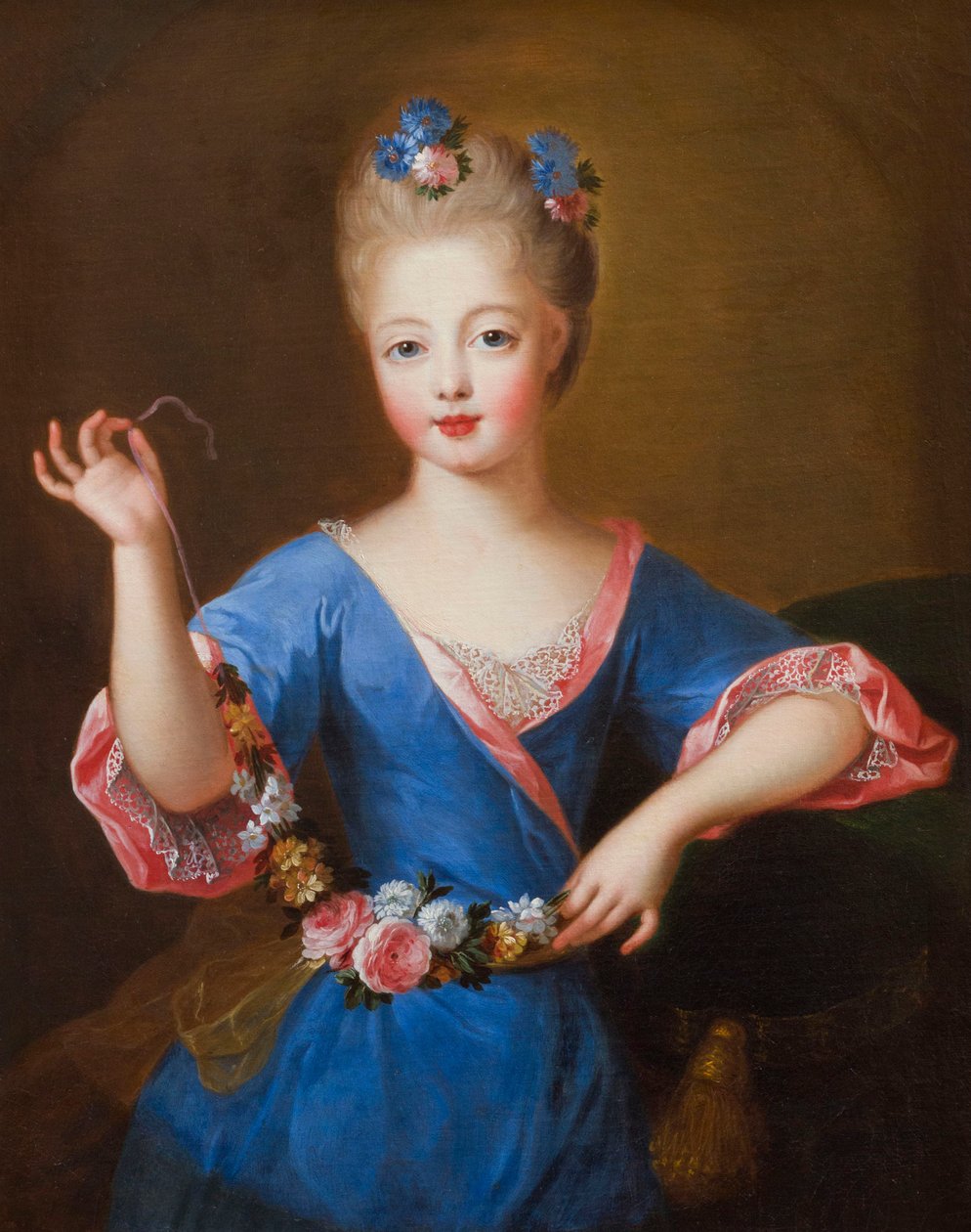 Portrét Alžběty Lotrinské (1711-1741) od Maria Giovanna Battista Clementi