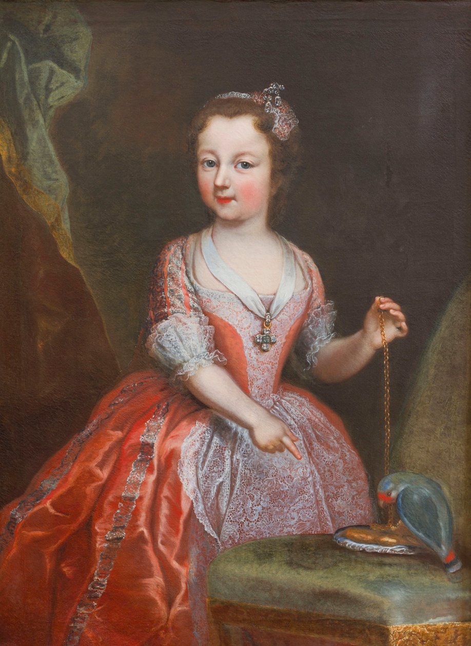 Portrét Marie Luisy Savojské (1688-1717) od Maria Giovanna Battista Clementi