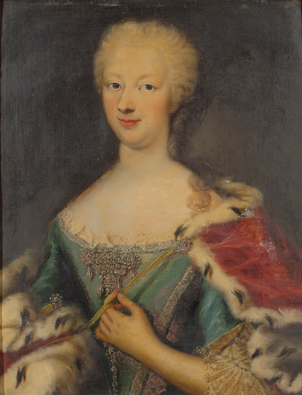 Polyxena Hesensko-Rotenburská 1706-1735, královna Sardinie, první třetina 18. století. od Maria Giovanna Clementi