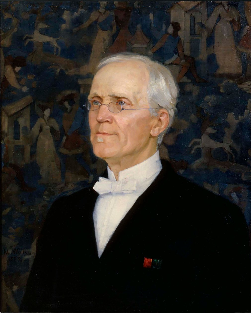 Portrét B. O. Schaumana od Maria Wiik