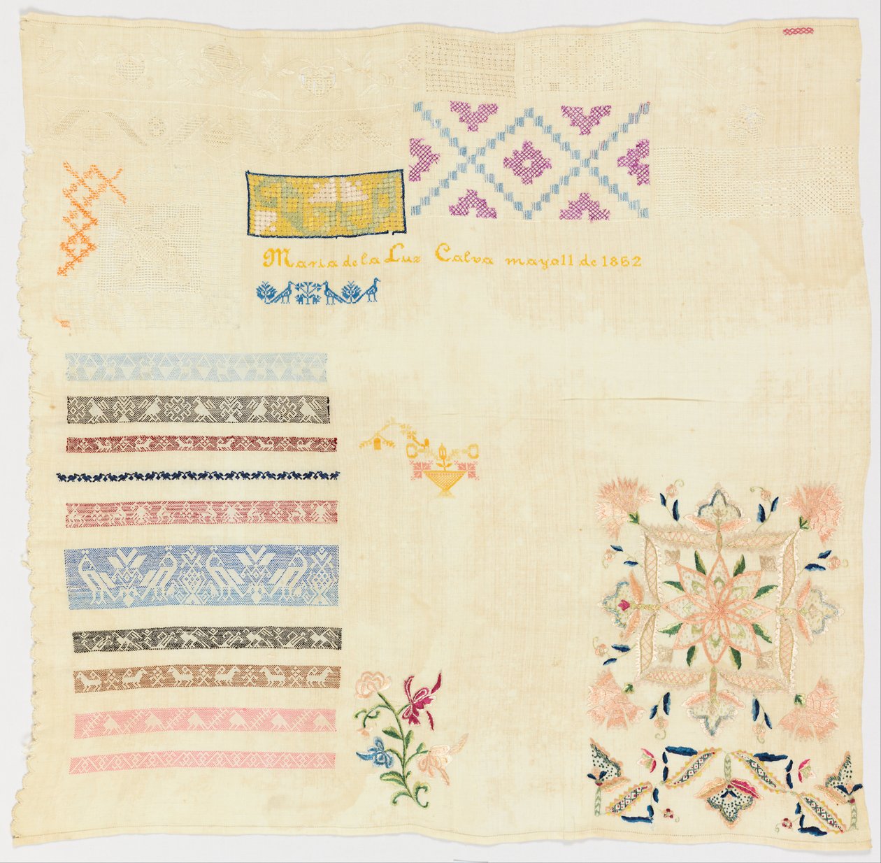 Sampler od Maria de la Luz Garcia