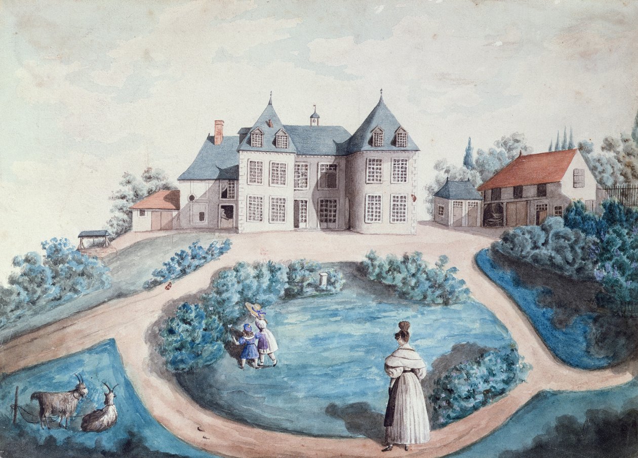 Zobrazení Le Lys dans la Vallee od Honore de Balzac (1799-1850) (wc na papíře) od Maria du Fresnay