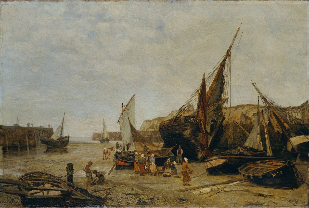 Přístav Dieppe od Maria von Parmentier