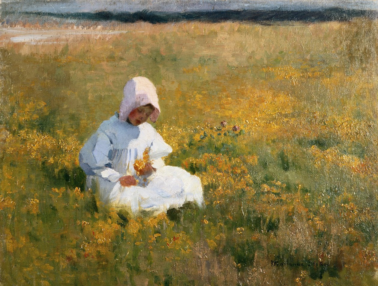 V poli pryskyřníků od Marianne Stokes