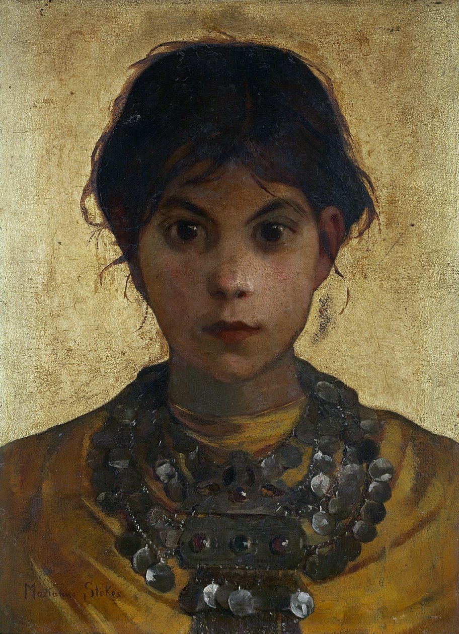 Čarodějnice z Capri, 1884-85 od Marianne Stokes