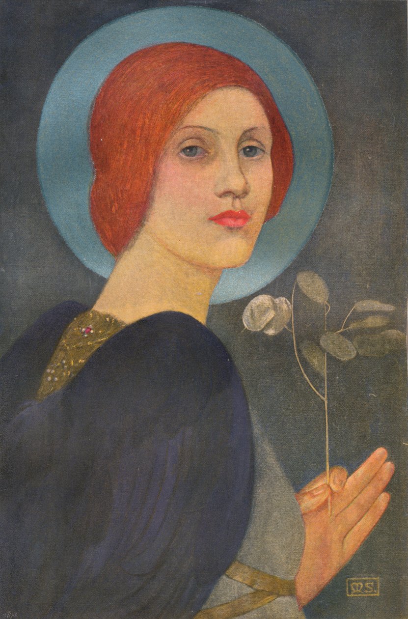 Anděl, c1905 od Marianne Stokes