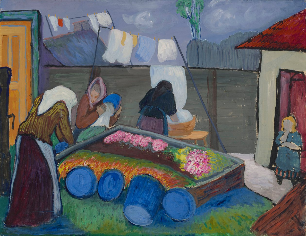Pračky, 1904. od Marianne von Werefkin