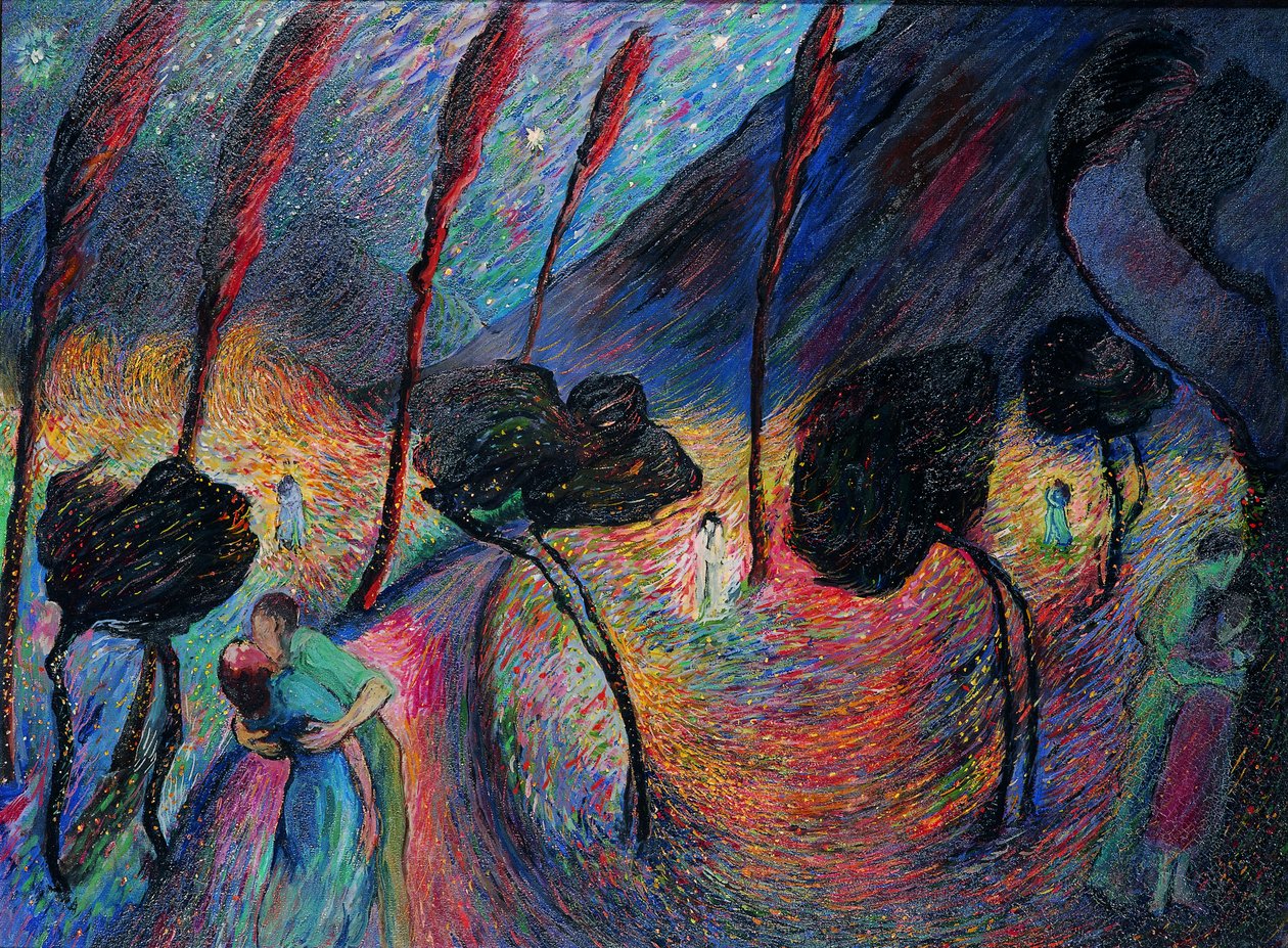 Víření lásky, c. 1917. od Marianne von Werefkin
