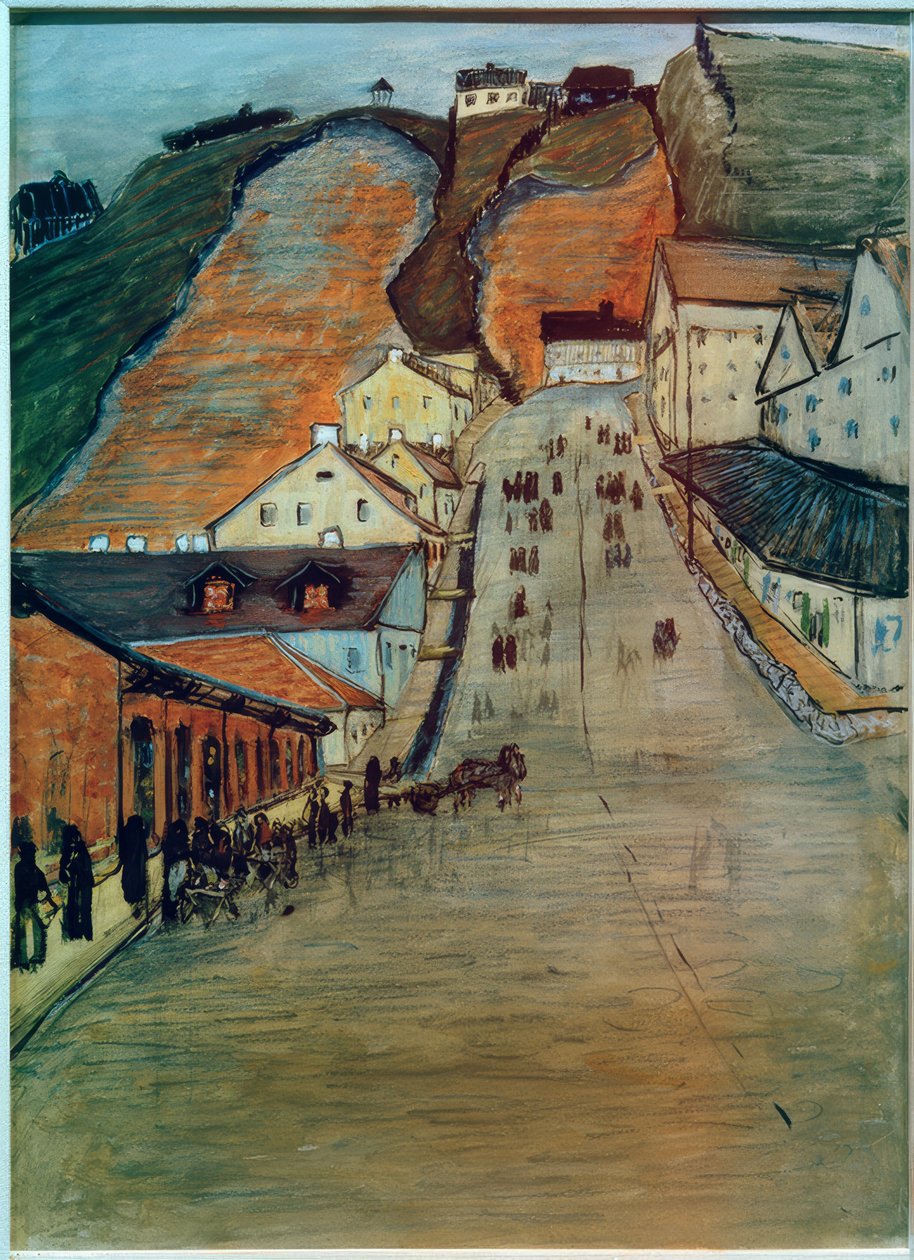 Zelená hora od Marianne von Werefkin