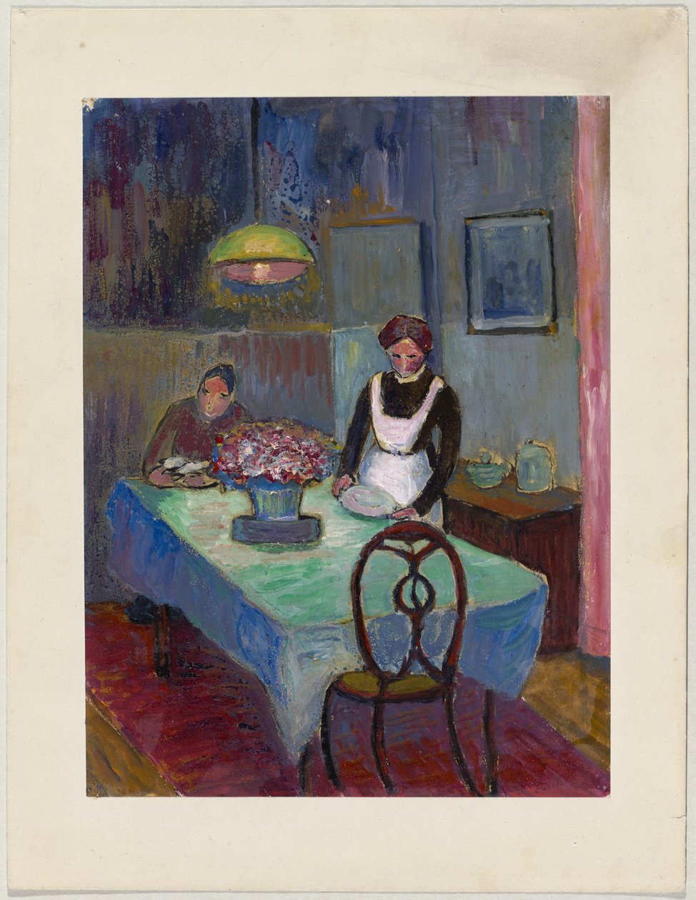 V domě v Chrustově u St. Prex od Marianne von Werefkin