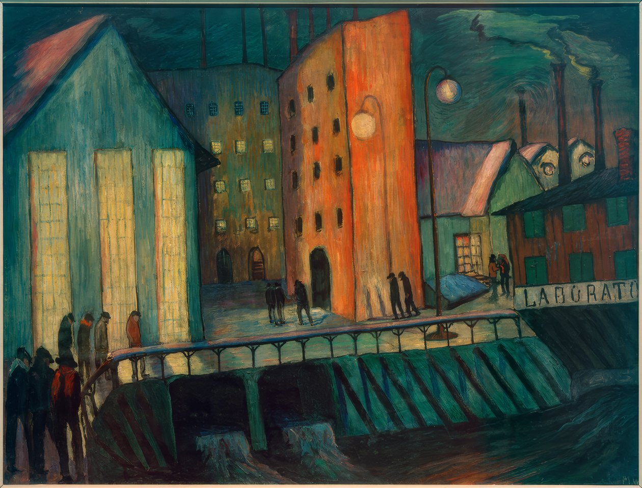 Noční směna od Marianne von Werefkin