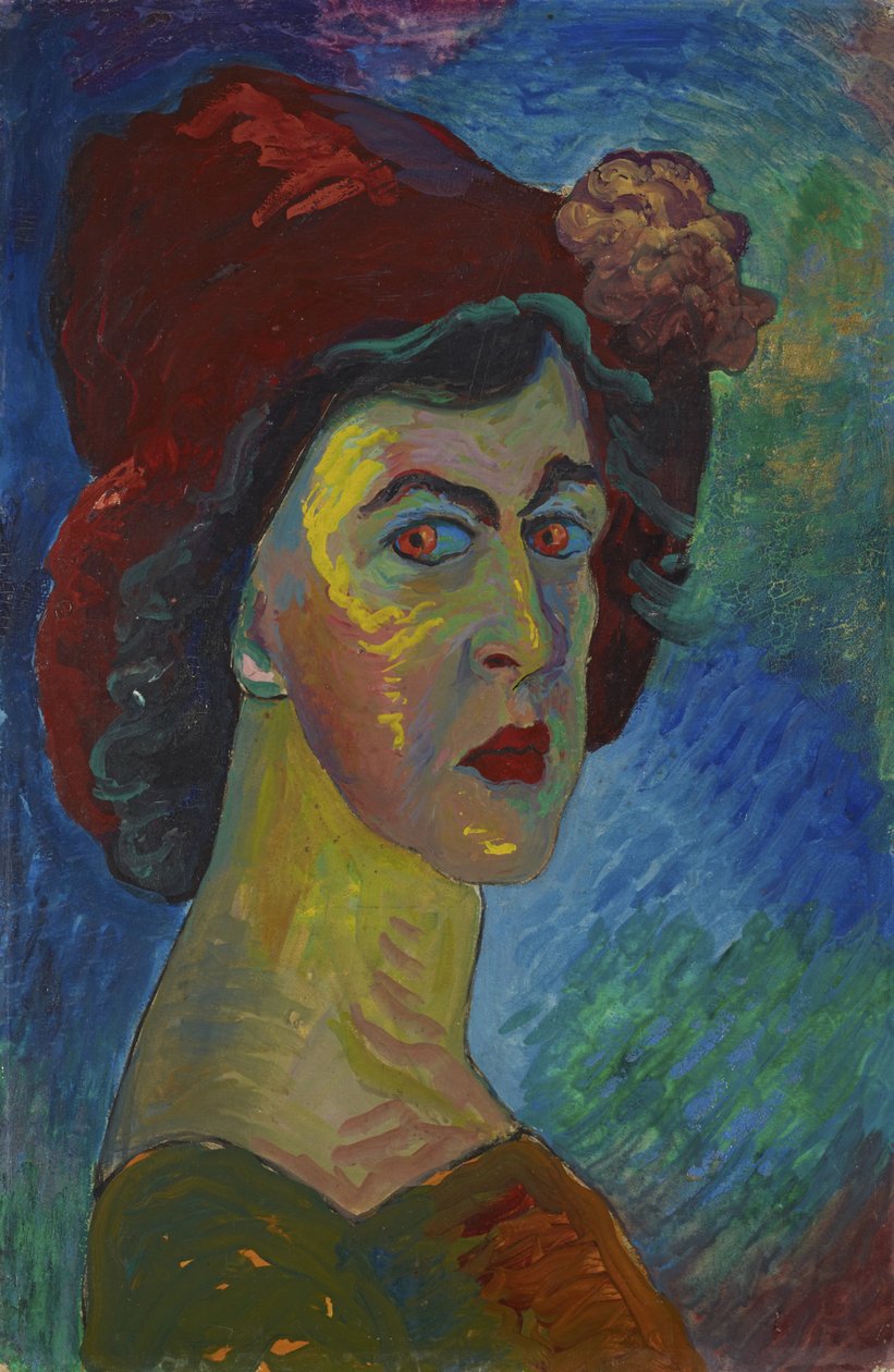 autoportrét od Marianne von Werefkin