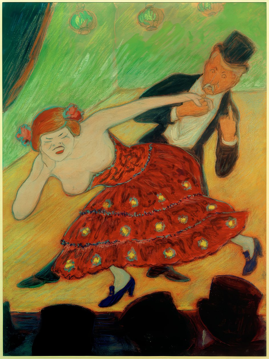 Taneční pár od Marianne von Werefkin