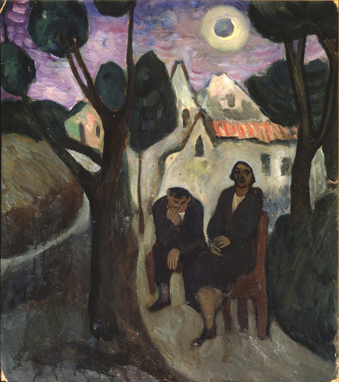 Zatmění Slunce, 1910 od Marianne von Werefkin