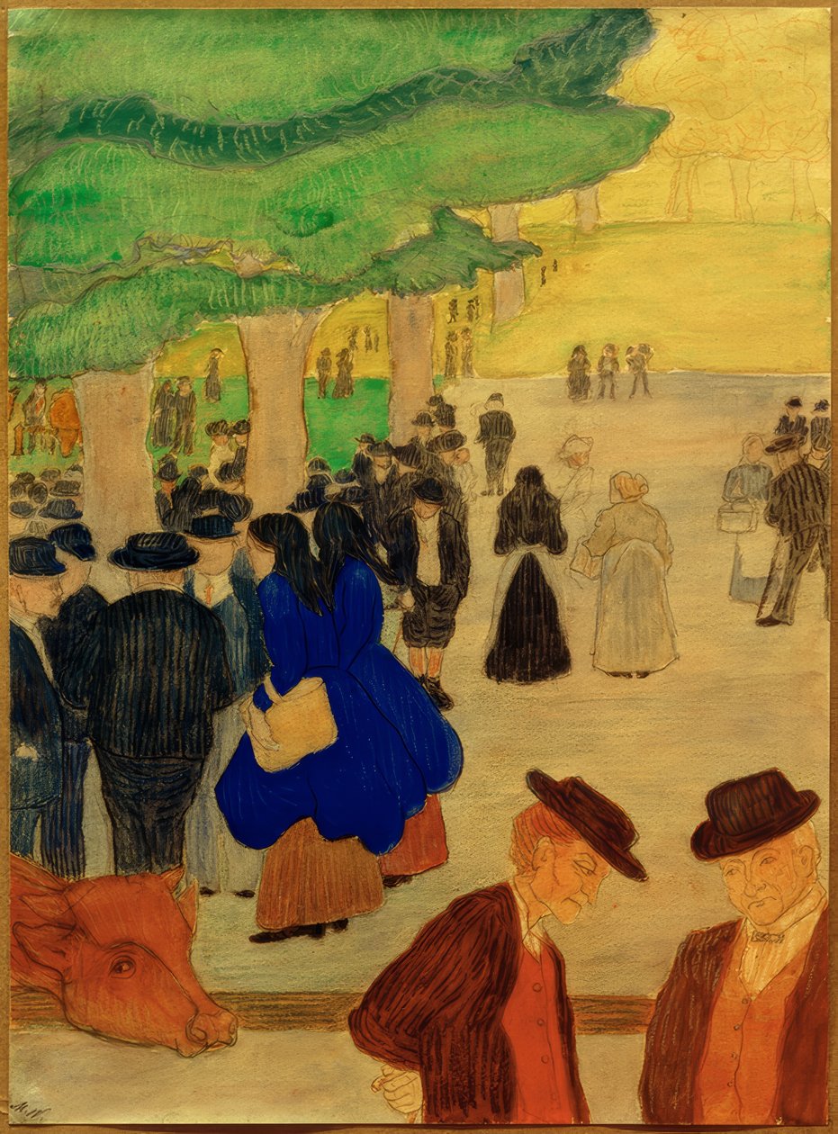 Viehmarkt od Marianne von Werefkin