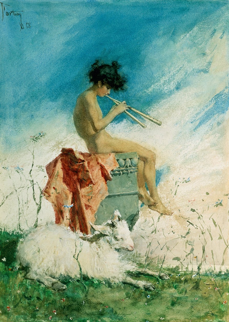Idyla, 1868 od Mariano José María Bernardo Fortuny y Carbó