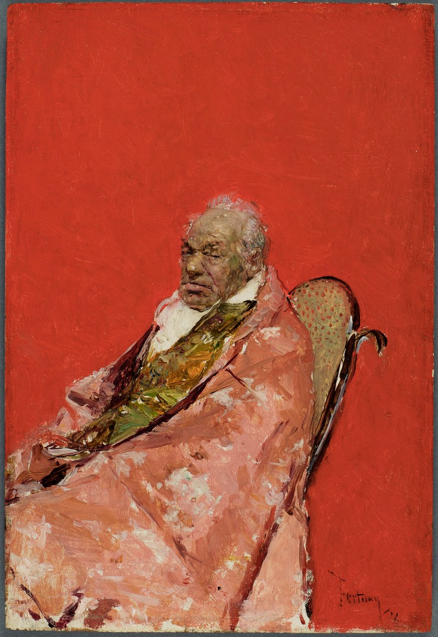 Ein Geistlicher od Mariano Fortuny