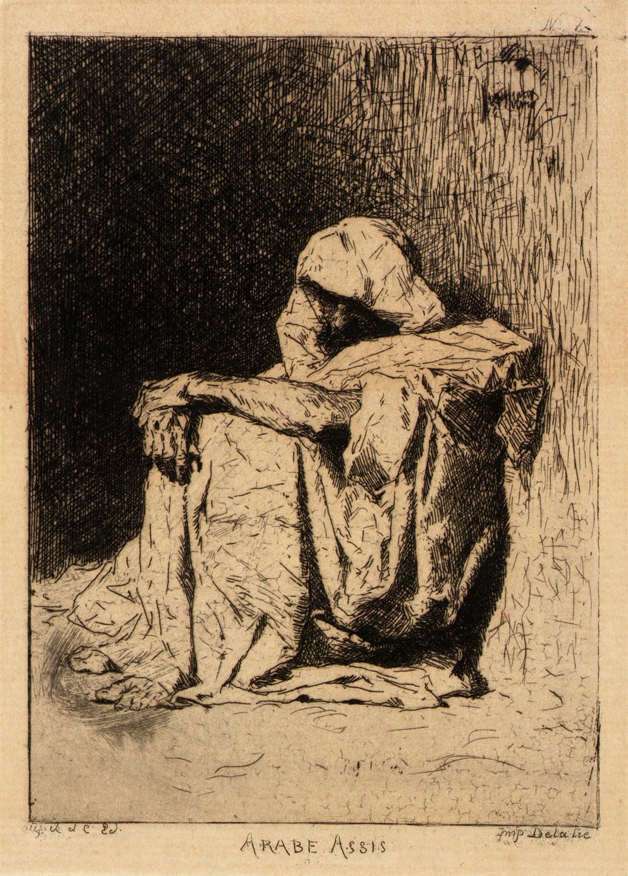 Arabe Assis od Mariano Fortuny y Carbó