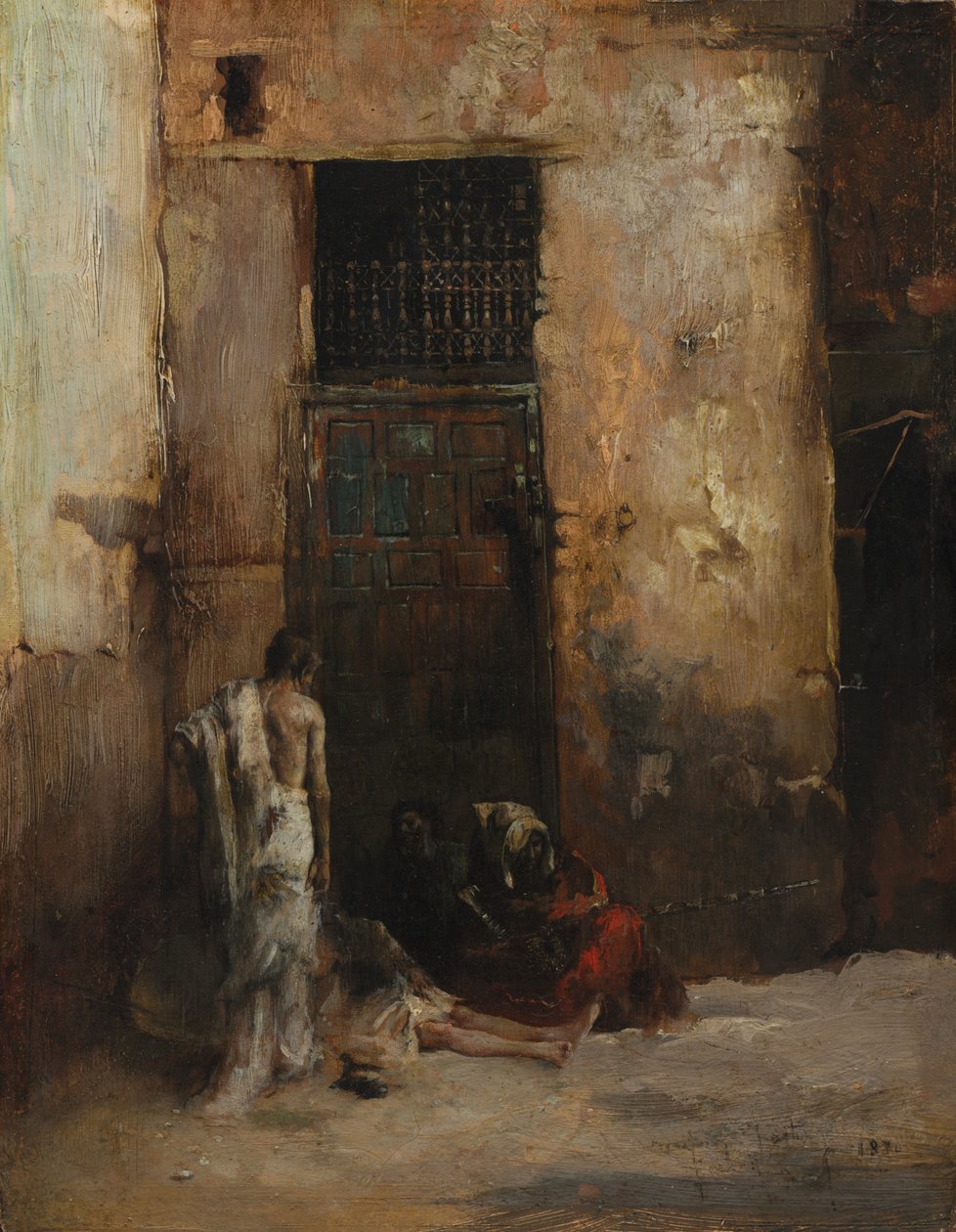 Žebráci u dveří, 1870. od Mariano Fortuny y Carbó