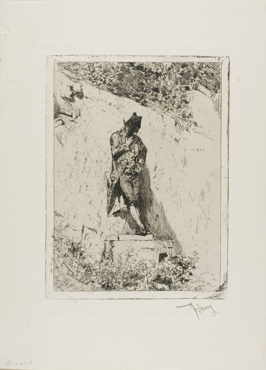 Meditace od Mariano Fortuny y Marsal