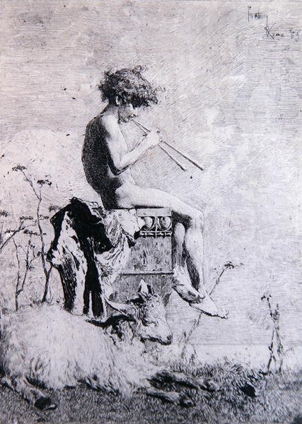 Idyla (lept) od Mariano José María Bernardo Fortuny y Carbó