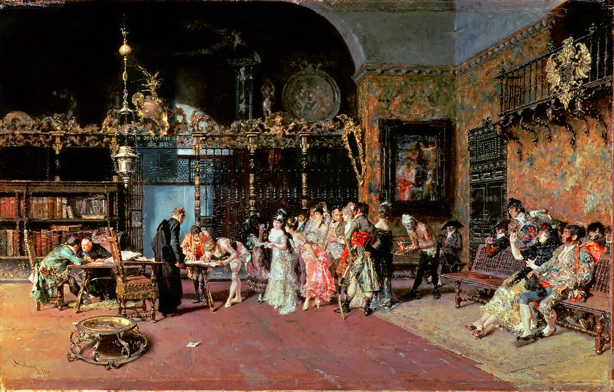 Vikář od Mariano José María Bernardo (1838 74) Fortuny y Carbó