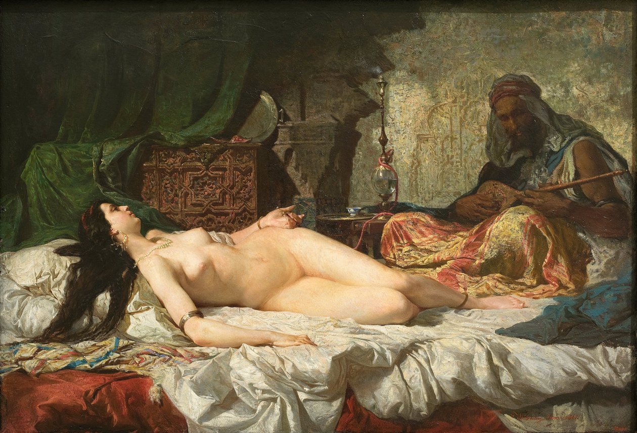 Odaliska od Mariano José María Bernardo Fortuny y Carbó