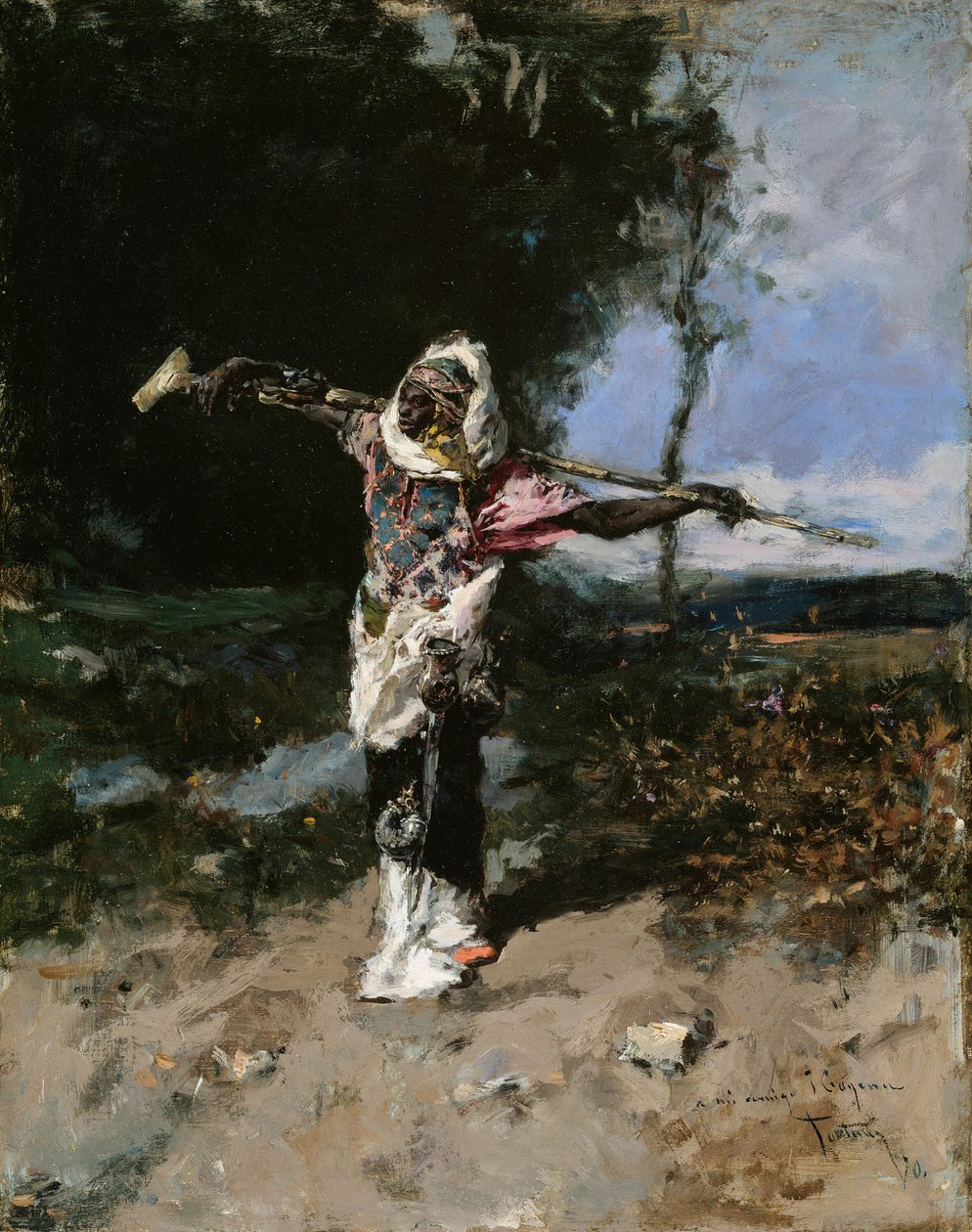 Africký náčelník, 1870. od Mariano José María Bernardo Fortuny y Carbó