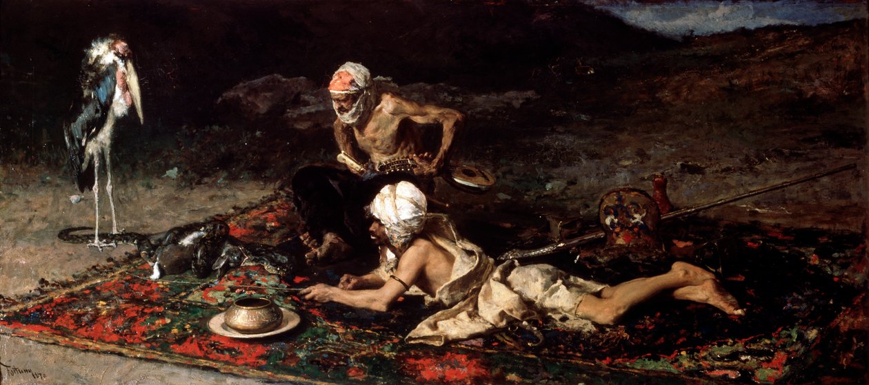 Zaklínači hadů, 1870. od Mariano José María Bernardo Fortuny y Carbó