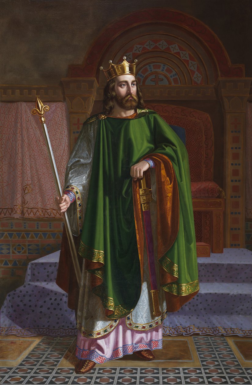 Garcia I z Leonu, 1852 od Mariano de la Roca y Delgado