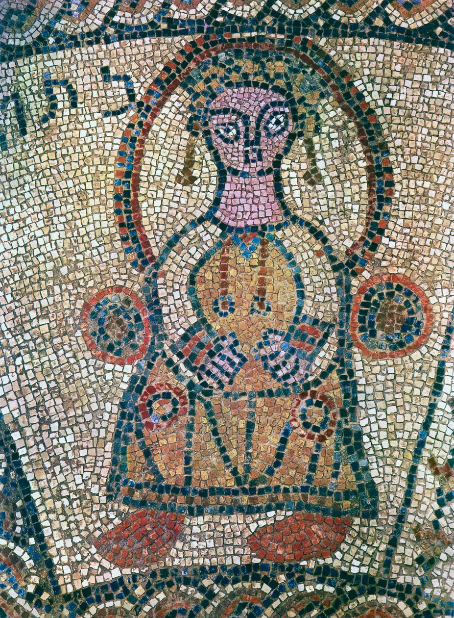 Panel zvěrokruhu: znamení zvěrokruhu Panny od Marianos and Hanina