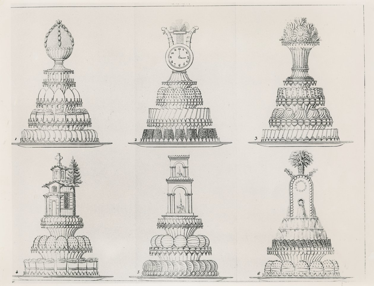 Návrhy Antoine Careme od Marie Antoine Careme