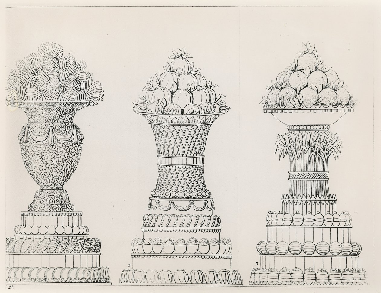 Návrhy Antoine Careme od Marie Antoine Careme