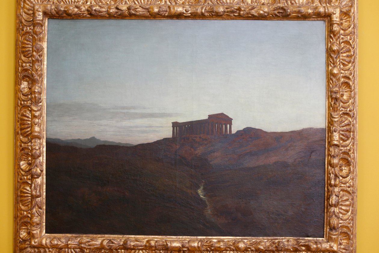 Terre starožitné - Le Temple od Marie Auguste Emile Rene Menard