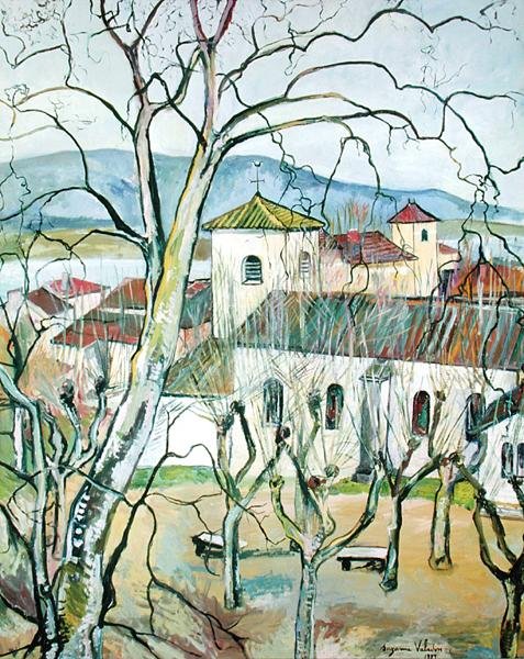 Vesnice Saint-Bernard, Ain, 1929 od Marie Clementine (Suzanne) Valadon