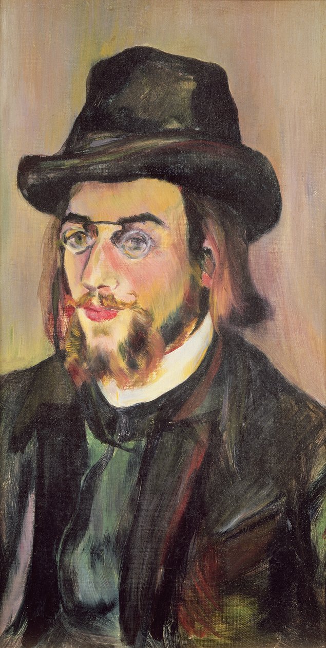 Portrét Erika Satieho (1866-1925) kolem roku 1892 od Marie Clementine (Suzanne) Valadon