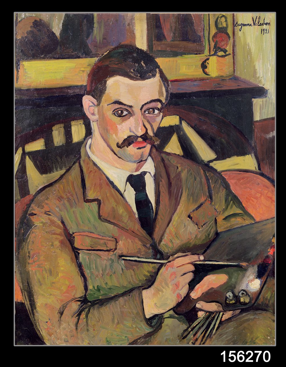 Portrét Maurice Utrillo (1883-1955) 1921 od Marie Clementine (Suzanne) Valadon
